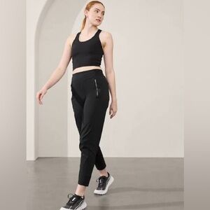 Athleta Trekkie Joggers Black